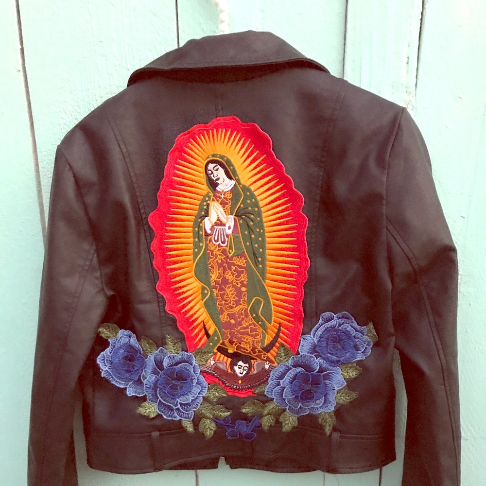 Virgin Moto Faux Leather Jacket